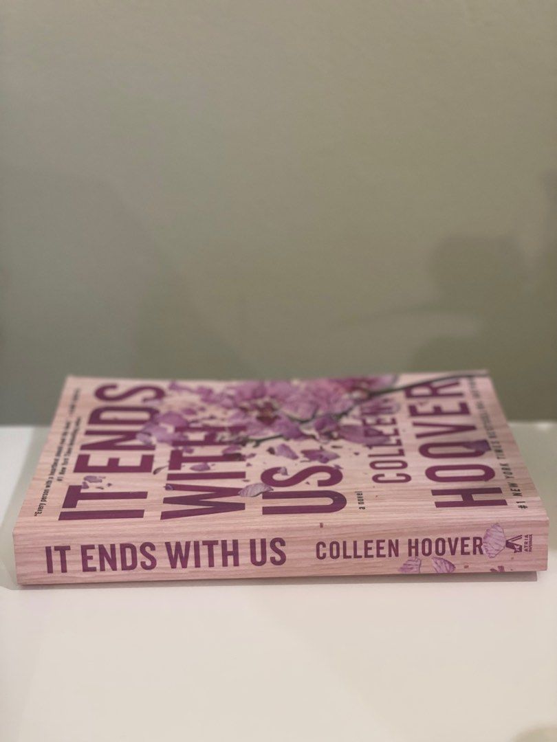 It Ends With Us book by Colleen Hoover (Category: Storybooks) located in Pasig City. Submitted by decluttts (Listing ID 1277832924, Image 3). Description: It Ends With Us » never been used/read » in good condition! (refer to photos).