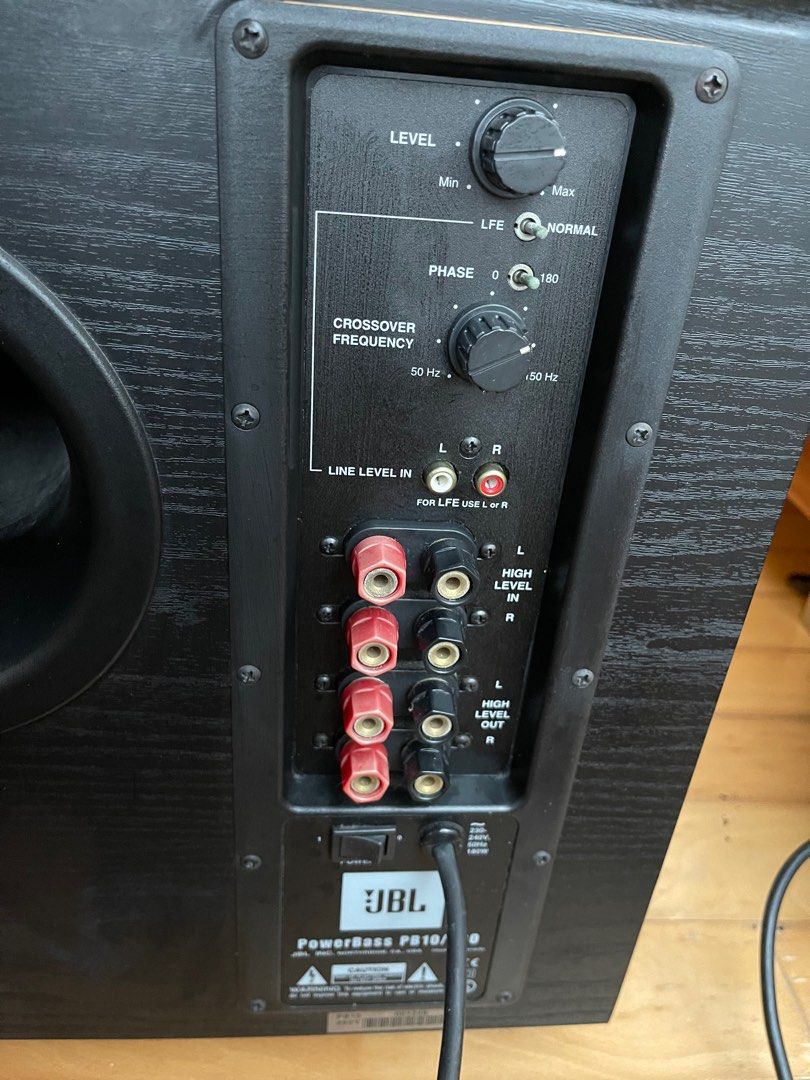 Jbl pb10 subwoofer top