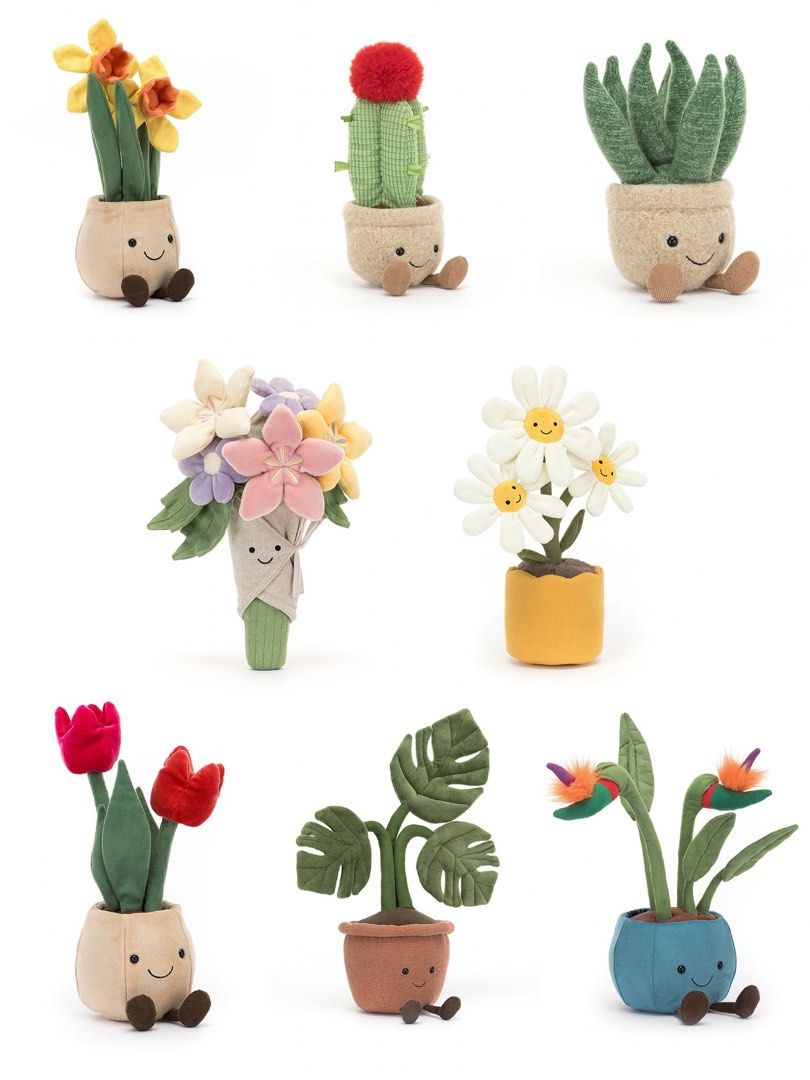 Jellycat sale potted plant