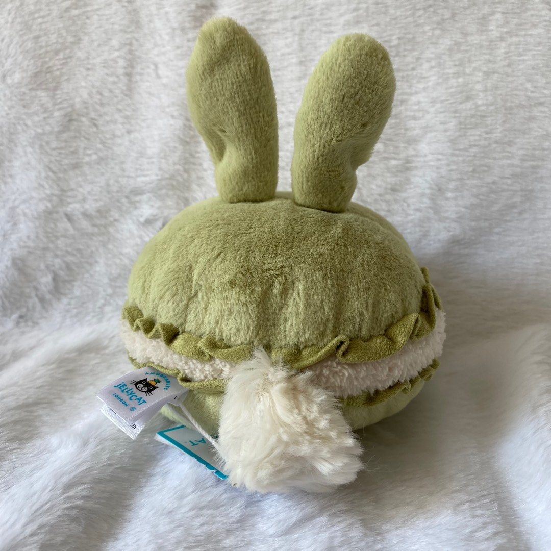 現貨] JELLYCAT Dainty Dessert Bunny Macaron 精緻甜品兔兔馬卡龍