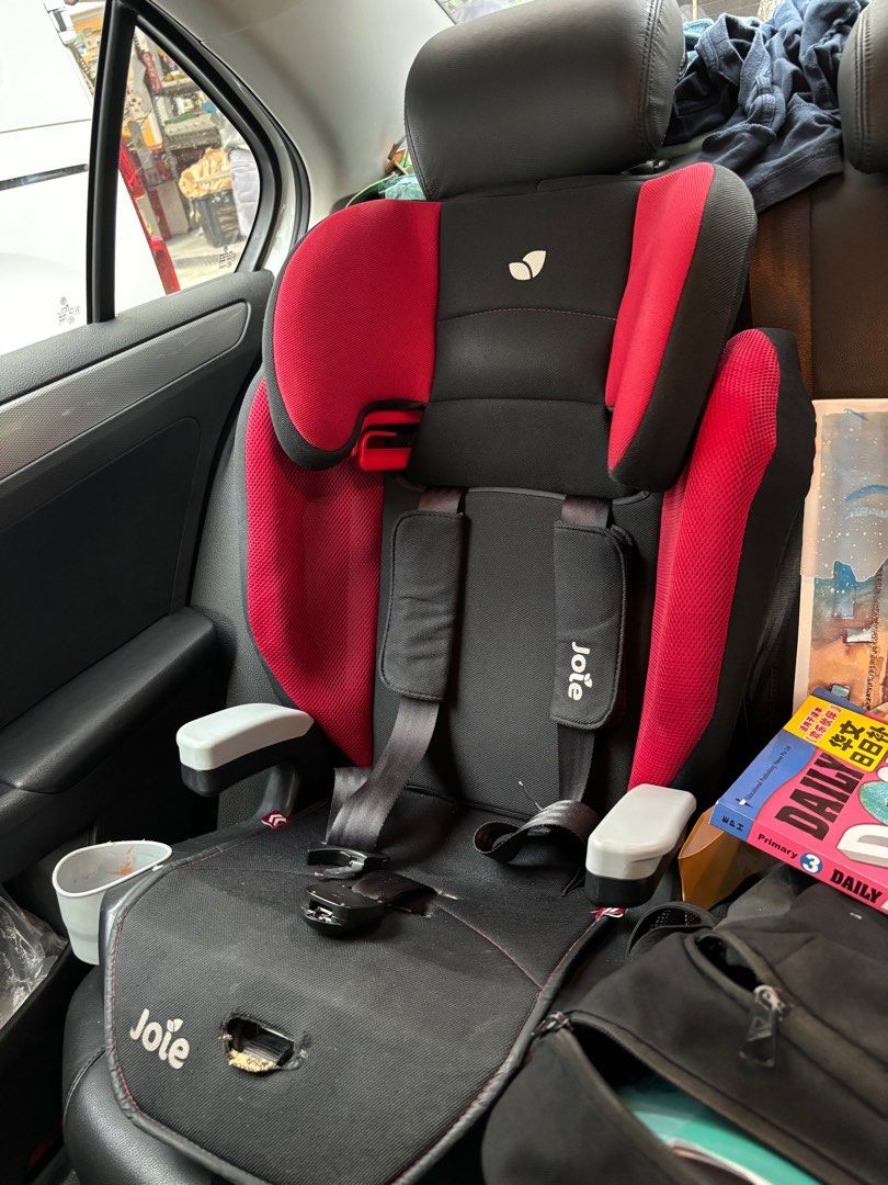 Joie Elevate High Back Booster Car Seat 9 36kg Babies Kids Going Out Car Seats on Carousell