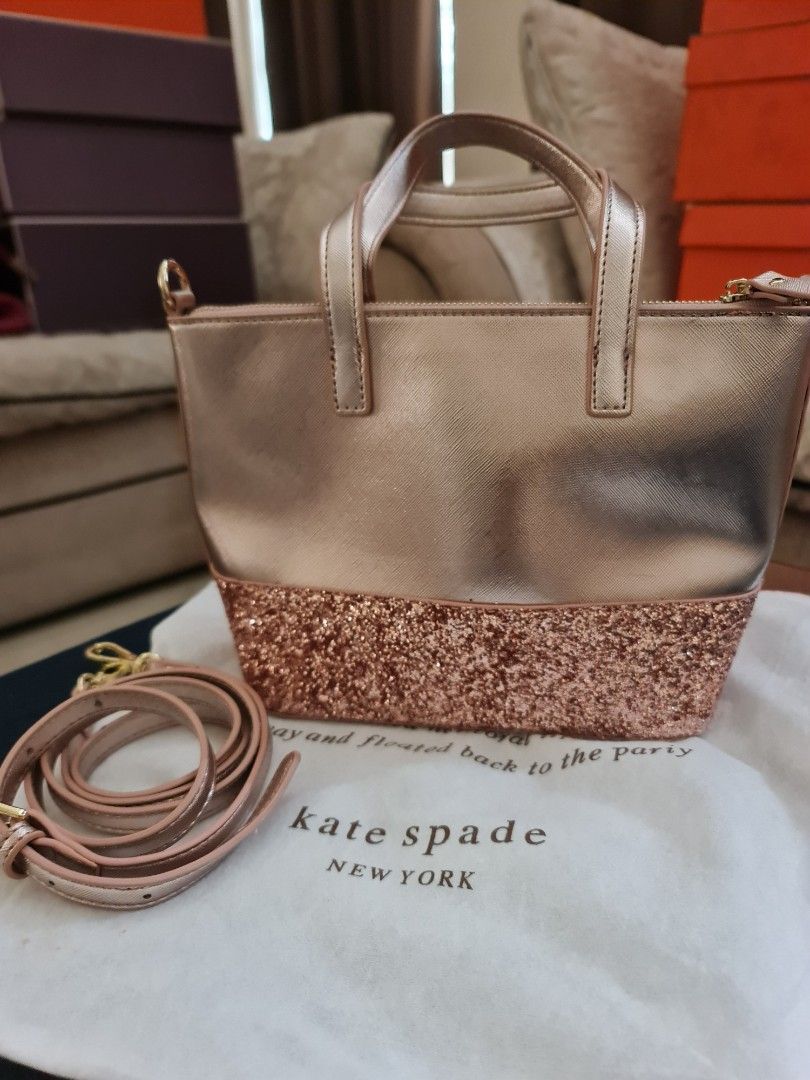 Rose Gold Sparkly Kate Spade Coin Purse | Kate spade, Coin purse, Rose gold