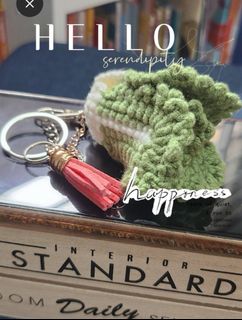 Crochet POSITIVE POTATO, Hobbies & Toys, Stationary & Craft, Handmade Craft  on Carousell