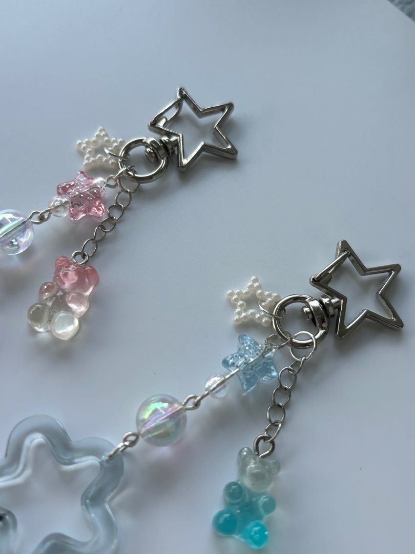 keychains (Category: Handmade Craft) located in Singapore. Submitted by chlwoyee (Listing ID 1277635464, Image 5). Description: matching gummy bear keychains!! 🏷️ $8 each these are perfect keychains / gifts for friendship duos!!.
