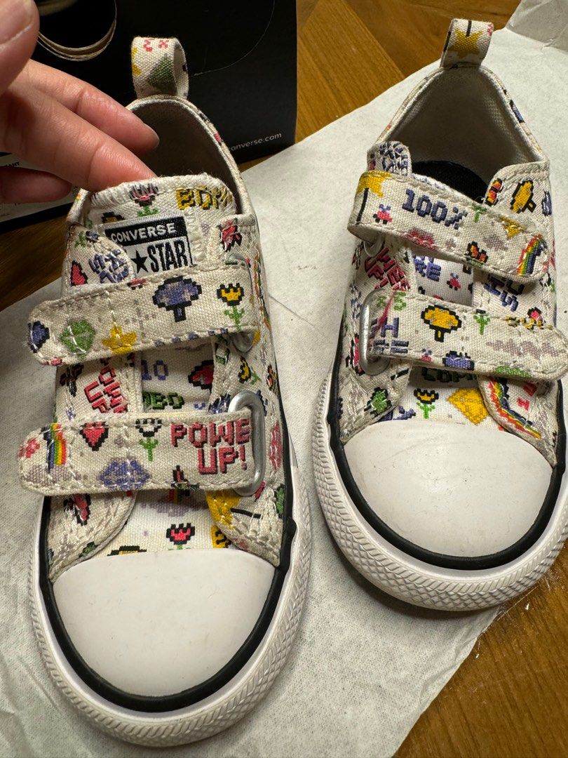 Kids Converse Velcro Low Cut Babies Kids Babies Kids Fashion