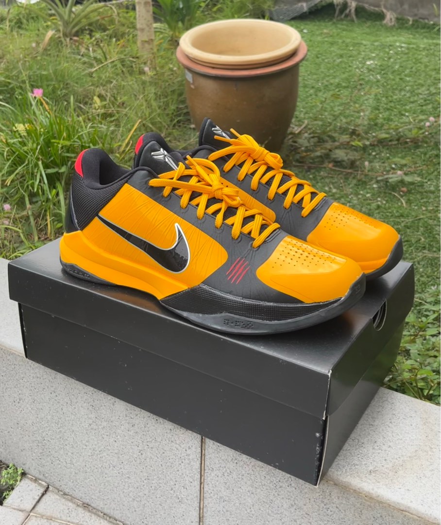 Kobe 5 Protro Bruce Lee Men s Fashion Footwear Sneakers on Carousell