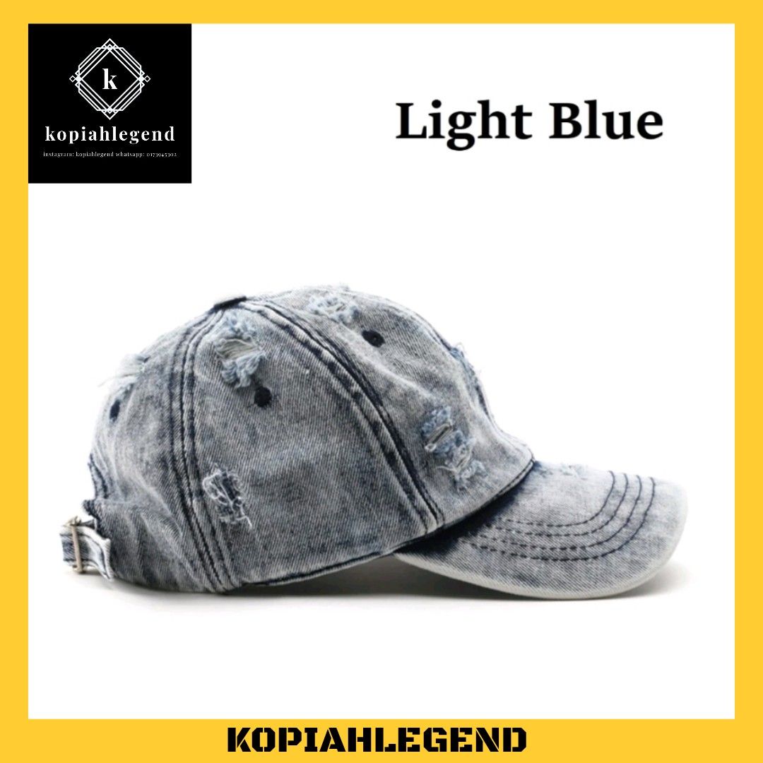 Plain denim baseball cap new arrivals