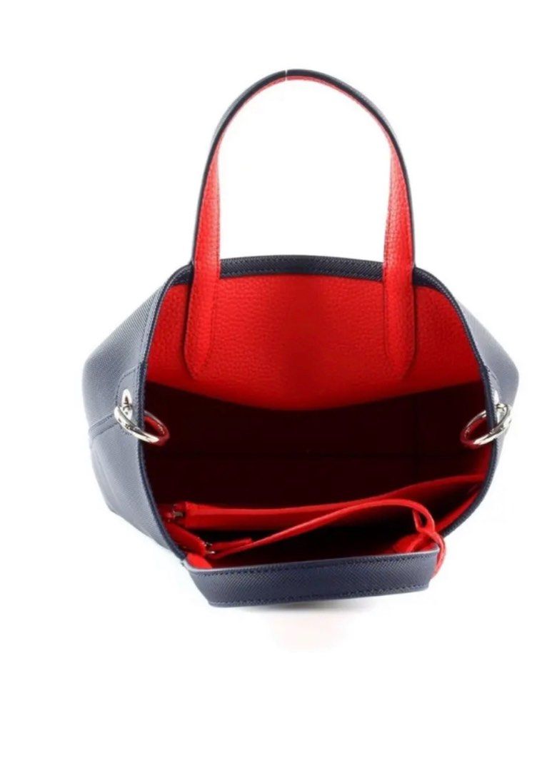 Sac lacoste bleu online et rouge