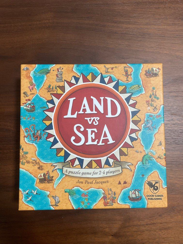 Land vs sea board game, Hobbies & Toys, Toys & Games on Carousell