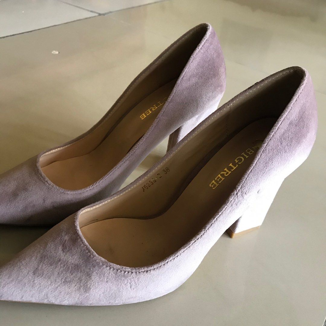 Lavender Purple Pumps Heels Women s Fashion Footwear Heels on
