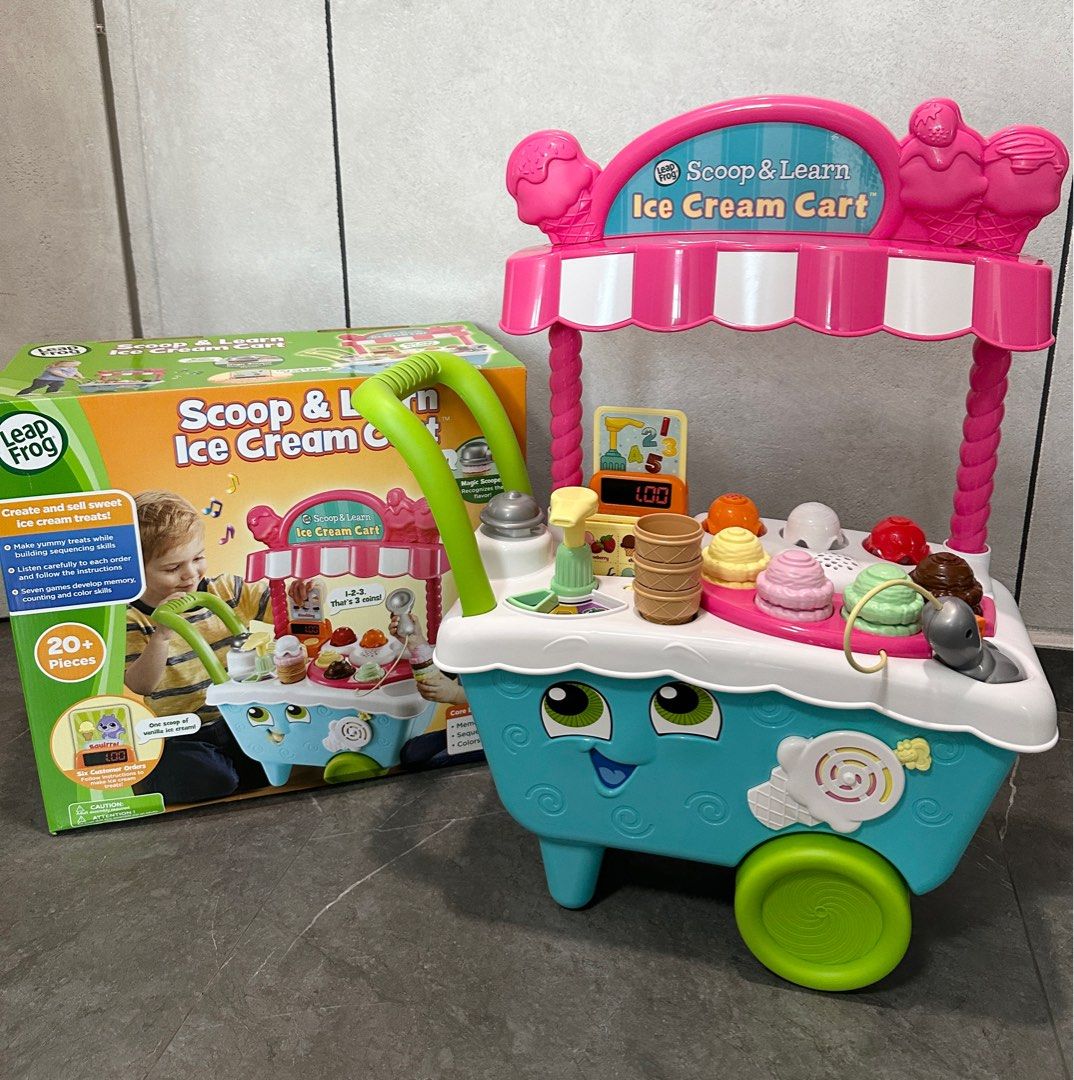 Leapfrog scoop and learn ice cream car store