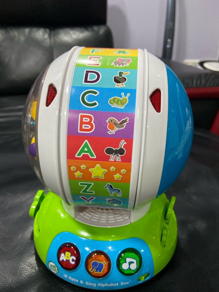 LeapFrog Spin And Sing Alphabet Zoo - Pink - Online Exclusive