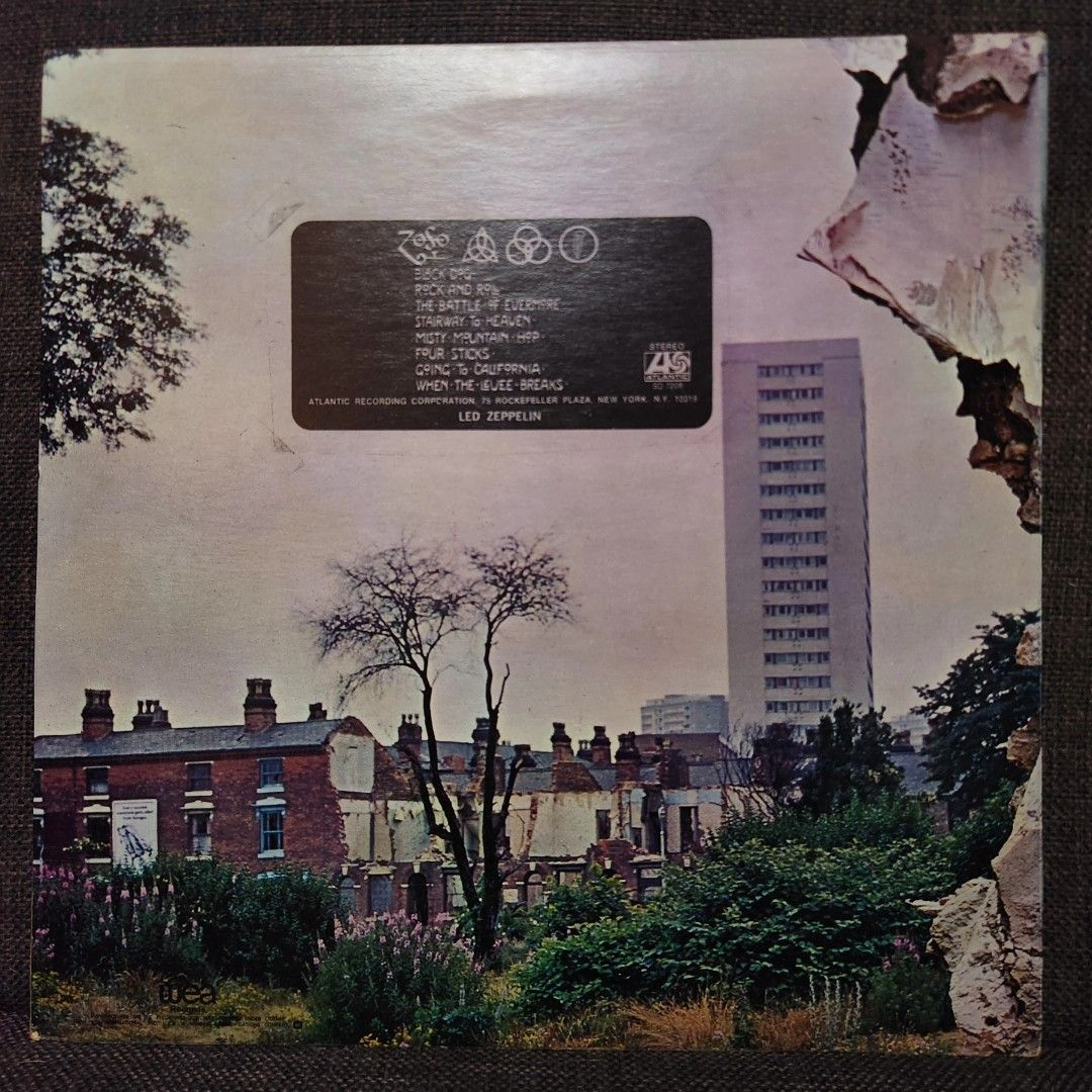 Led Zeppelin LP (Category: Vinyls) located in Caloocan City. Submitted by Secondhand_Sureshots (Listing ID 1277678823, Image 2). Description: Led Zeppelin - Untitled Cover EX Media EX Rare domestic pressing specially in this condition. Sampled by many including Beastie Boys #ledzeppelin #mistymountainhop #drumbreaks #beastieboys #rock #vinylph #recordsforsale.
