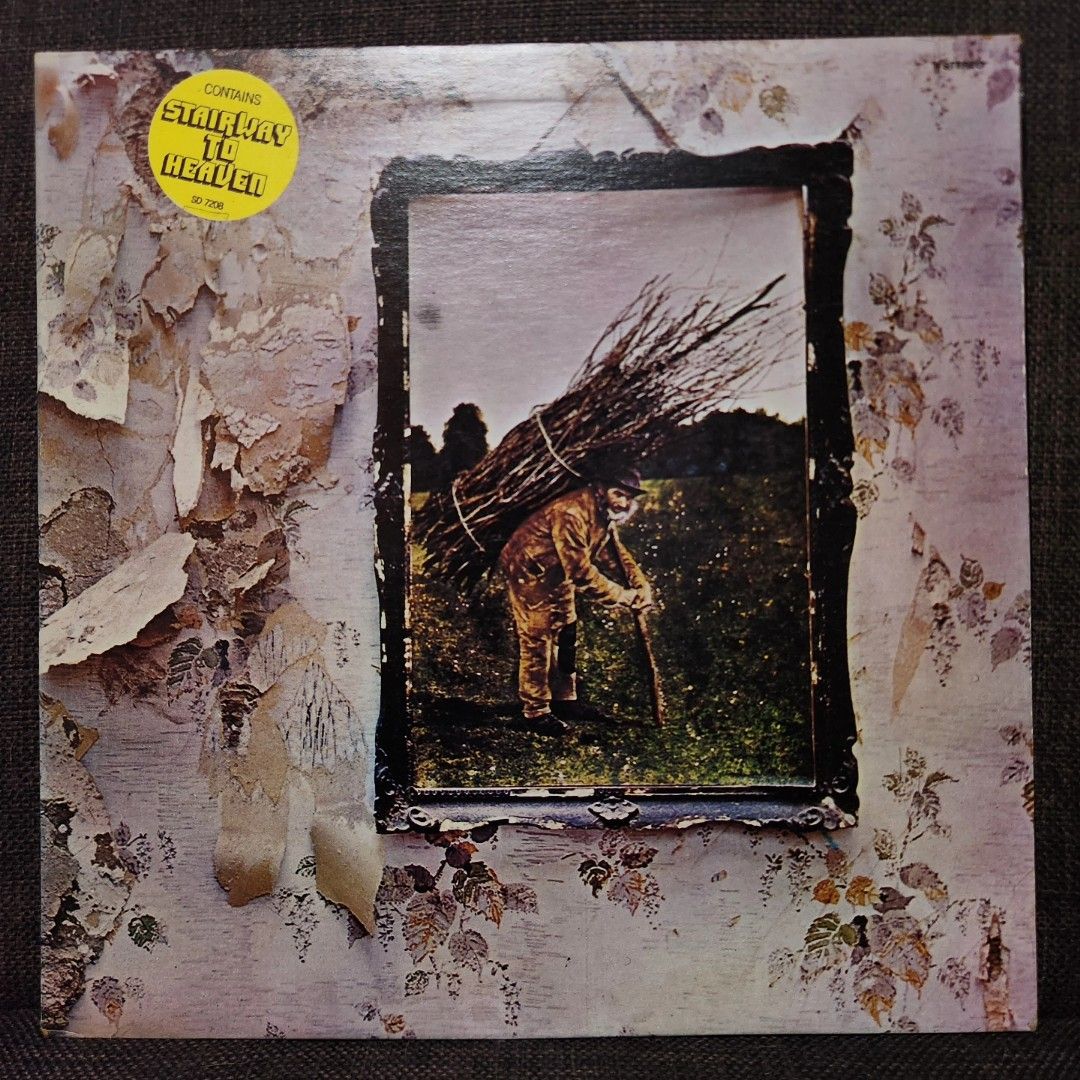 Led Zeppelin LP (Category: Vinyls) located in Caloocan City. Submitted by Secondhand_Sureshots (Listing ID 1277678823, Image 1). Description: Led Zeppelin - Untitled Cover EX Media EX Rare domestic pressing specially in this condition. Sampled by many including Beastie Boys #ledzeppelin #mistymountainhop #drumbreaks #beastieboys #rock #vinylph #recordsforsale.
