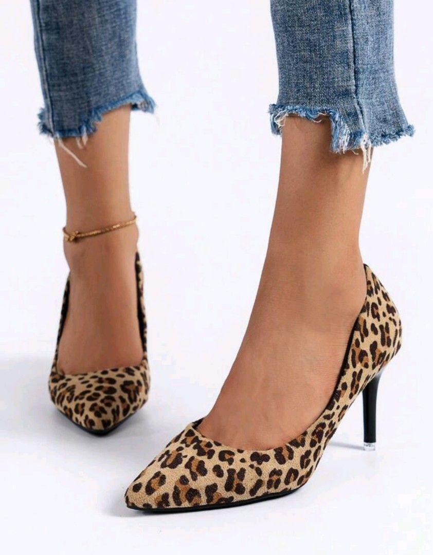 New Look Stone Leopard Print Satin Block Heel Platform Sandals | very.co.uk-thanhphatduhoc.com.vn