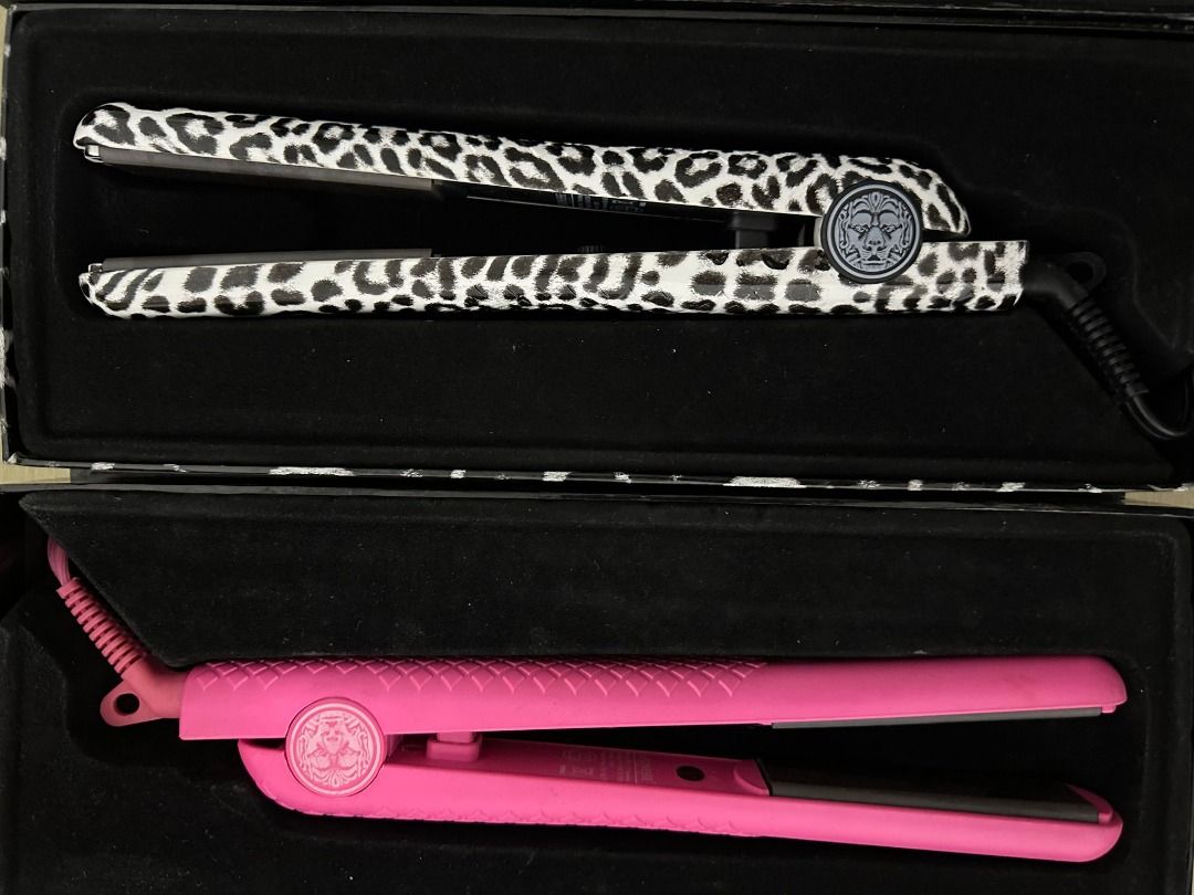 Pink or Zebra Stripes Lionesse Beauty Bar Hair Straightening Iron Price for each