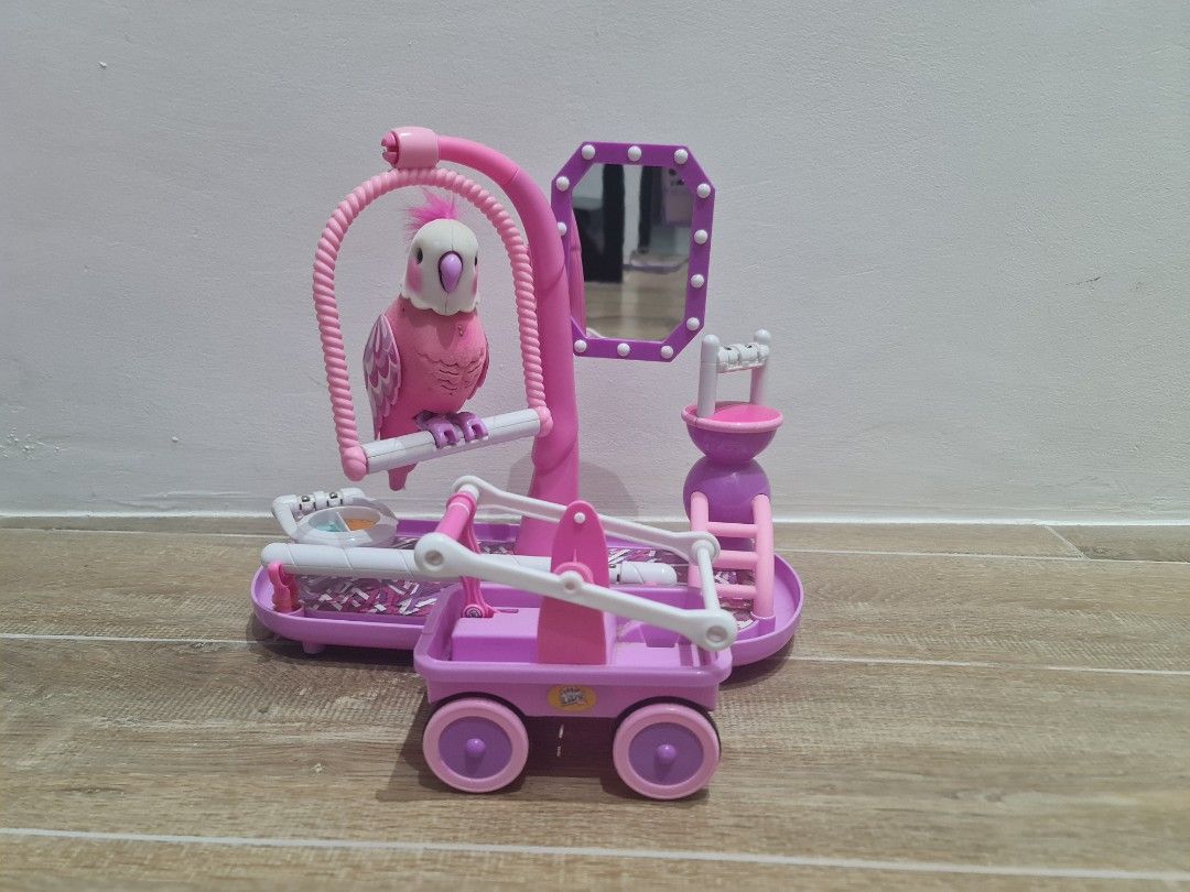 Little live pets cleverkeet pink store