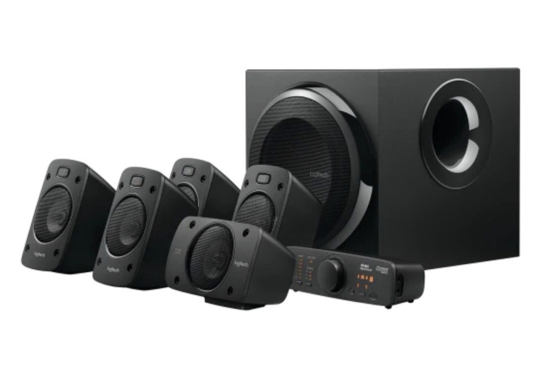 Logitech Z906 5.1 Surround Sound Speaker System, Audio, Soundbars, Speakers  & Amplifiers on Carousell