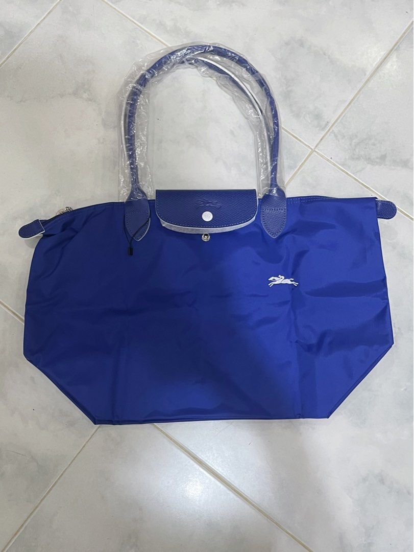 Longchamp royal blue large tote bag Women s Fashion Bags Wallets Tote Bags on Carousell