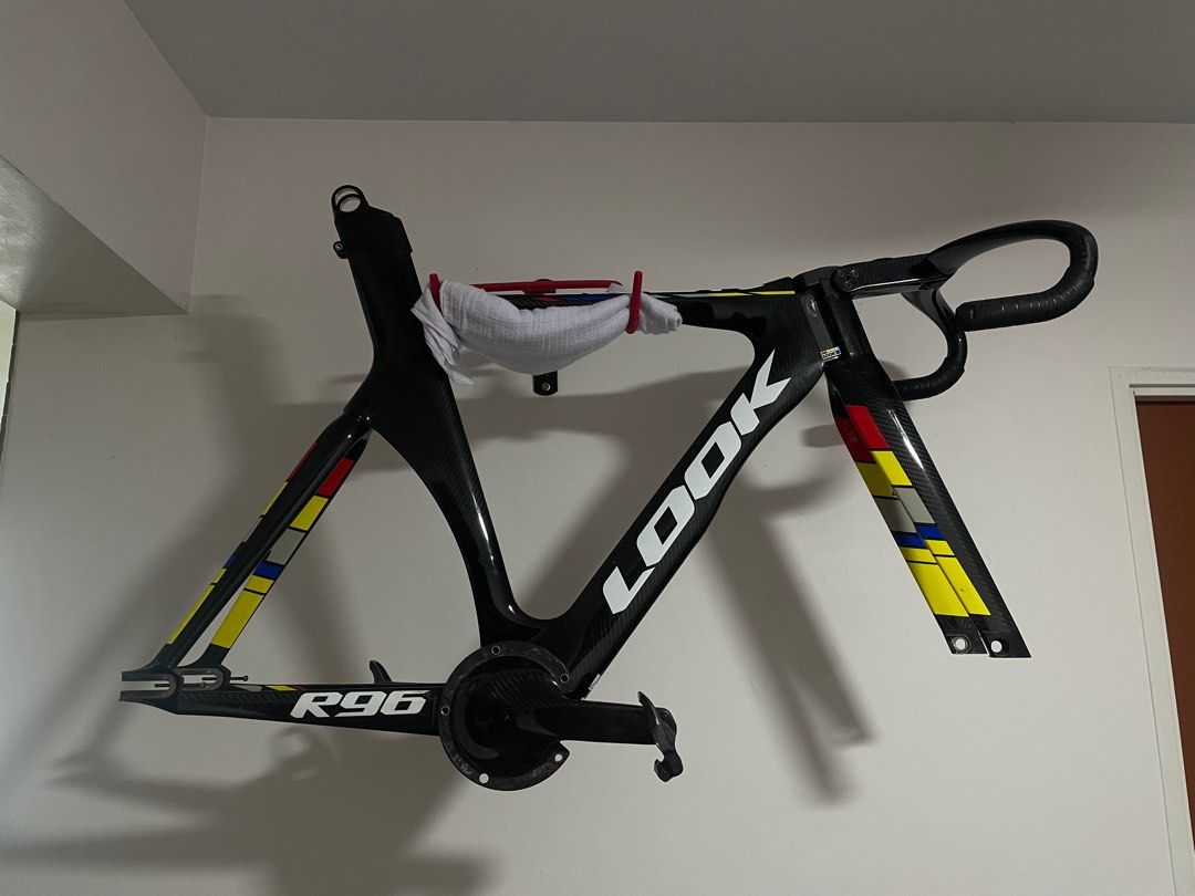 Look R96 Speed Premium Pro team track fixie frameset frame, Sports ...