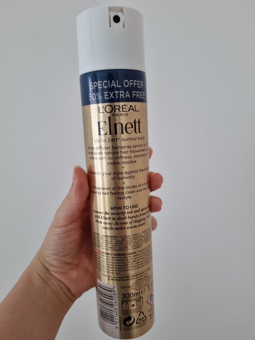 L'Oreal Professionnel Elnett Normal Hold Hairspray 500ml