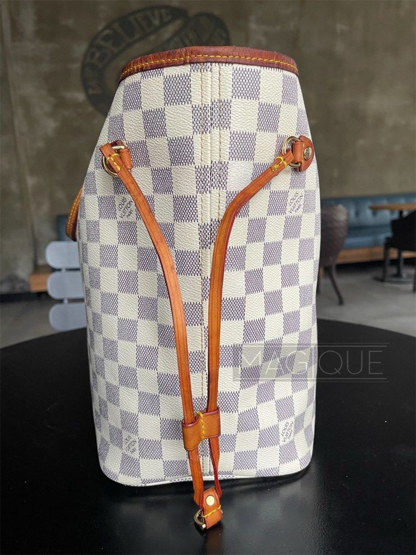 Damier azur best sale coated canvas