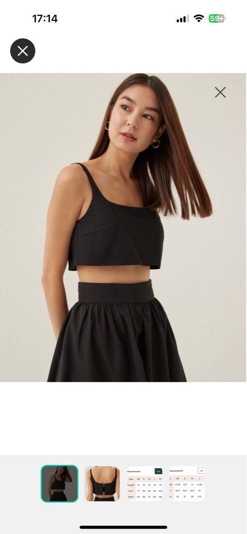 Buy Veera Padded Cropped Tank Top @ Love, Bonito