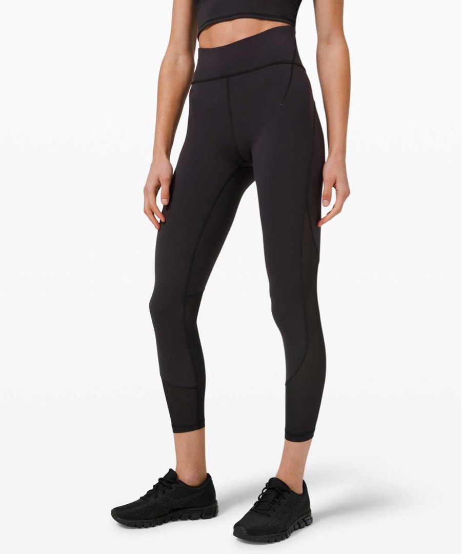 Lululemon Everlux™ and Mesh High-Rise Tight 25/ Black / Size 6