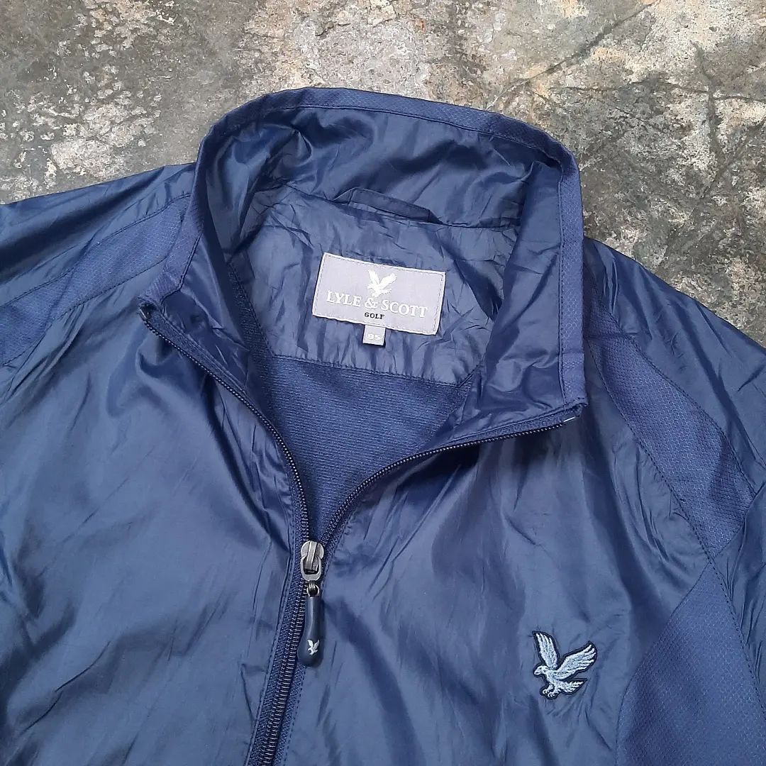 Lyle and scott running jacket store