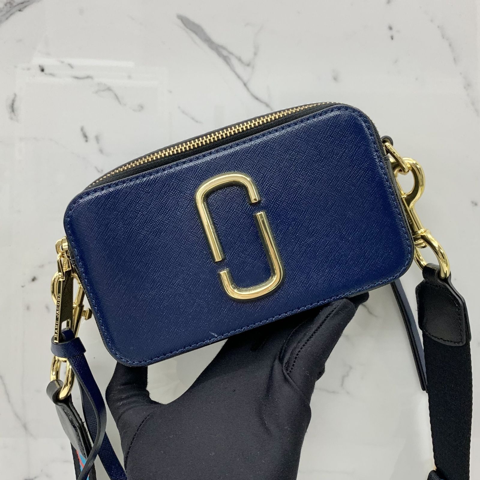 Marc jacobs camera bag blue online