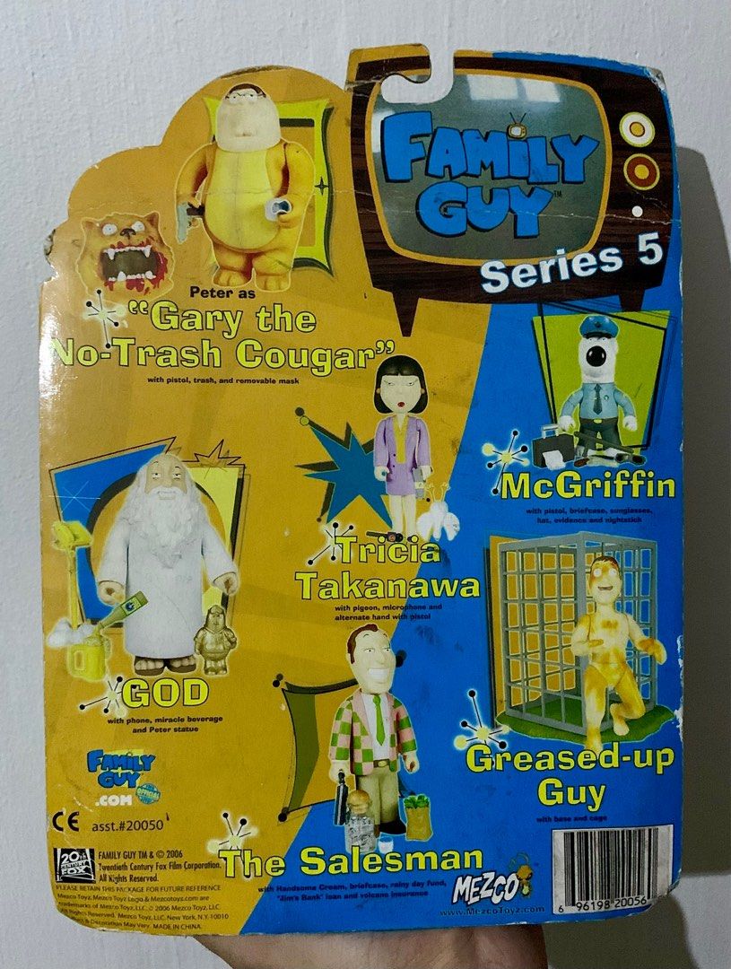 Mezco Toyz Family Guy Series 5 The Salesman, Hobbies &