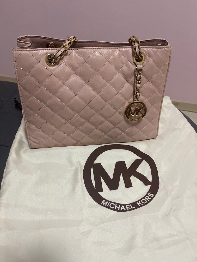 Medium MK light pink | Leather, Bags, Kate spade top handle bag