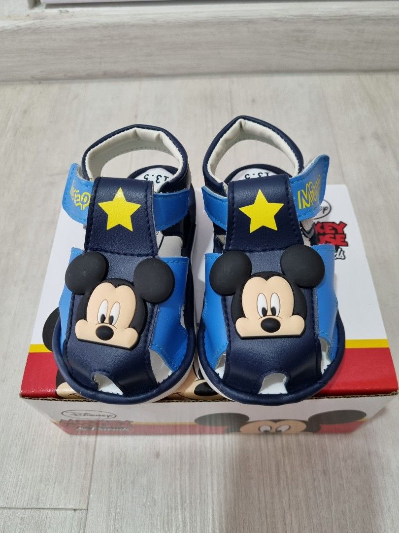Mickey mouse baby sandals on sale