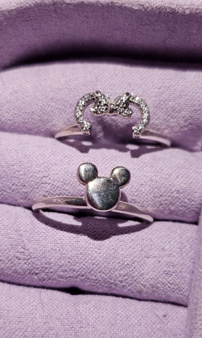 Pandora mickey hotsell and minnie ring