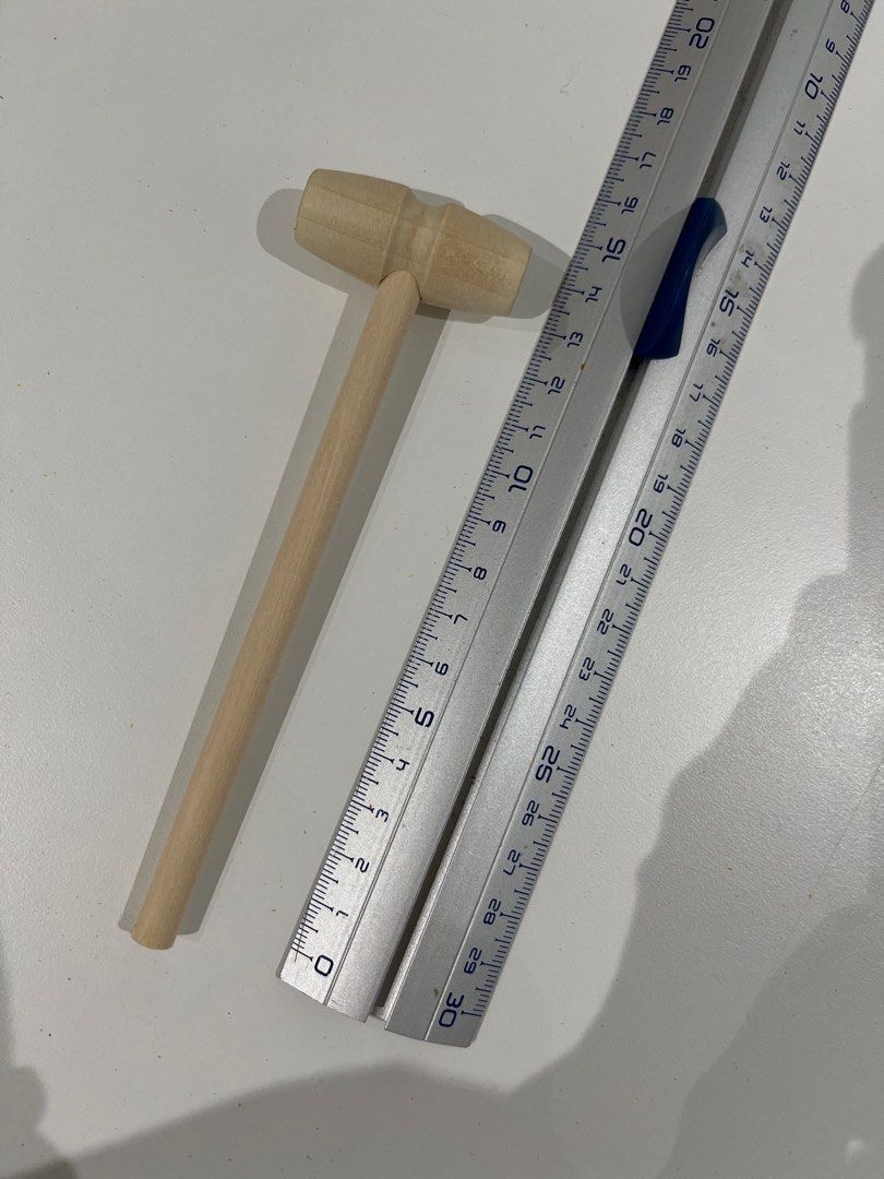 Mini wooden mallet Hobbies Toys Stationery Craft Craft