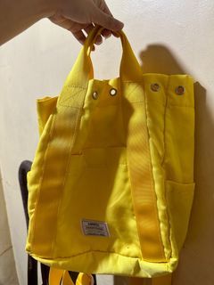 Miniso Yellow backpack