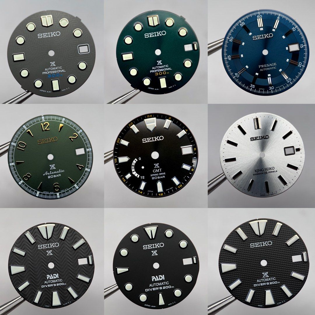 MOD Seiko OEM Dials