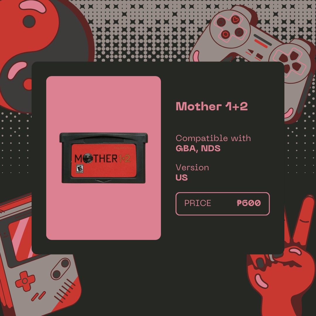 Madre 1 2 En Inglés Earthbound Game Boy Advance Gba - Foto 5