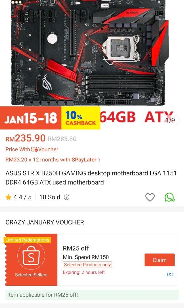 Motherboard Asus Strix B250H ada masalah Computers Tech
