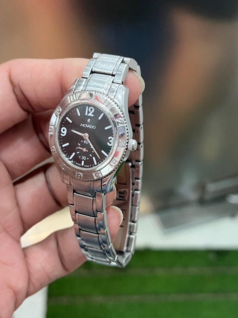 Movado watch swiss on sale made
