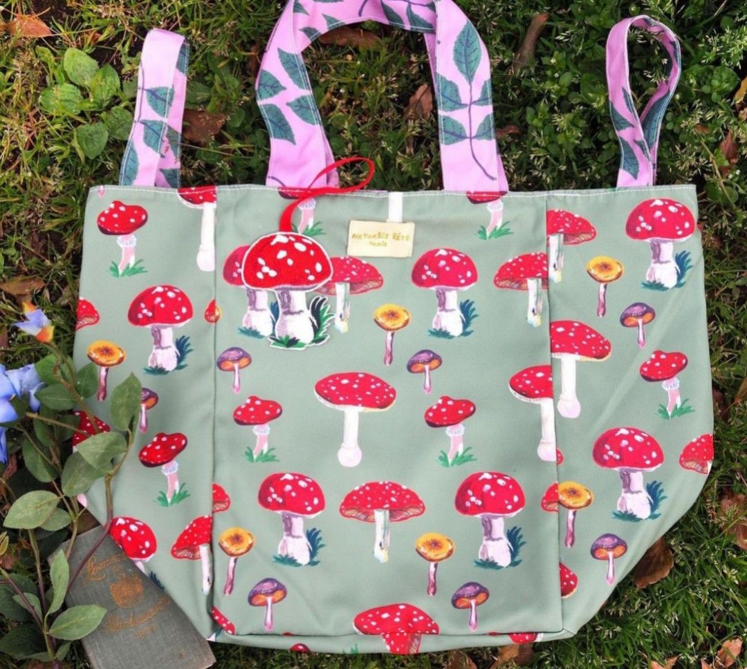 Nathalie Lete Mushrooms Market bag – Nyary ES