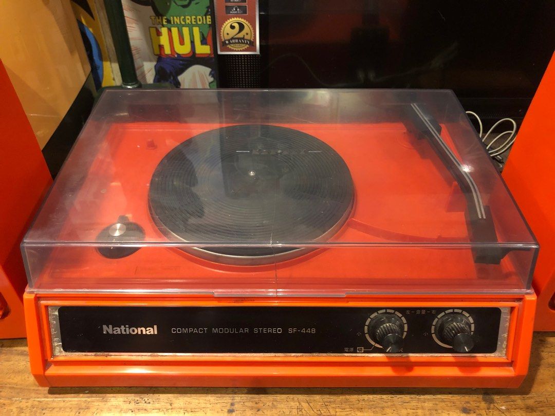 National Turntable Compact Modular Stereo SF-448 Model