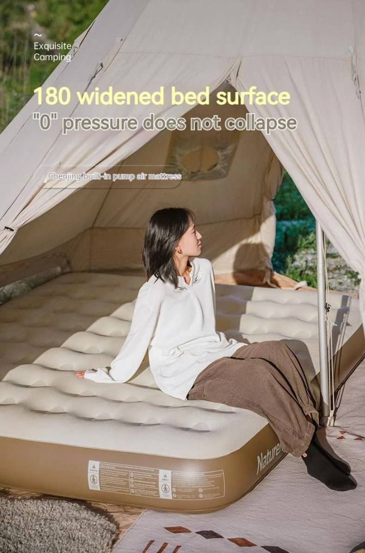 Tent with built in air mattress cheap