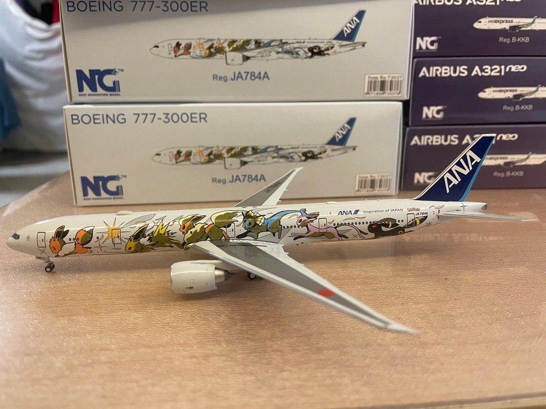 Ng models 靚模1:400 ANA 全日空比卡超伊布寶可夢精靈Pokemon
