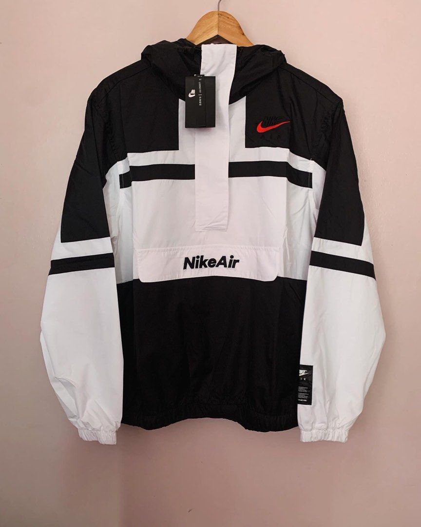 nike air windbreaker white