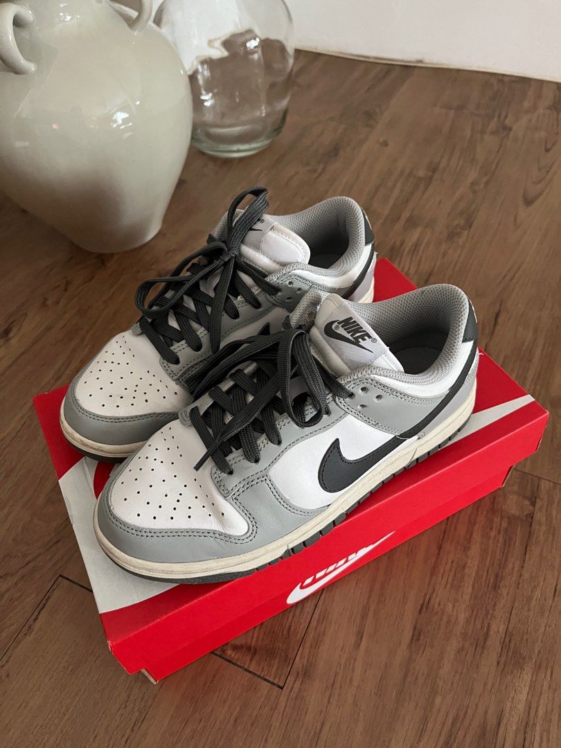 FLASH SALE Nike Dunk Low Light Smoke Grey Women UK3.5 Women s