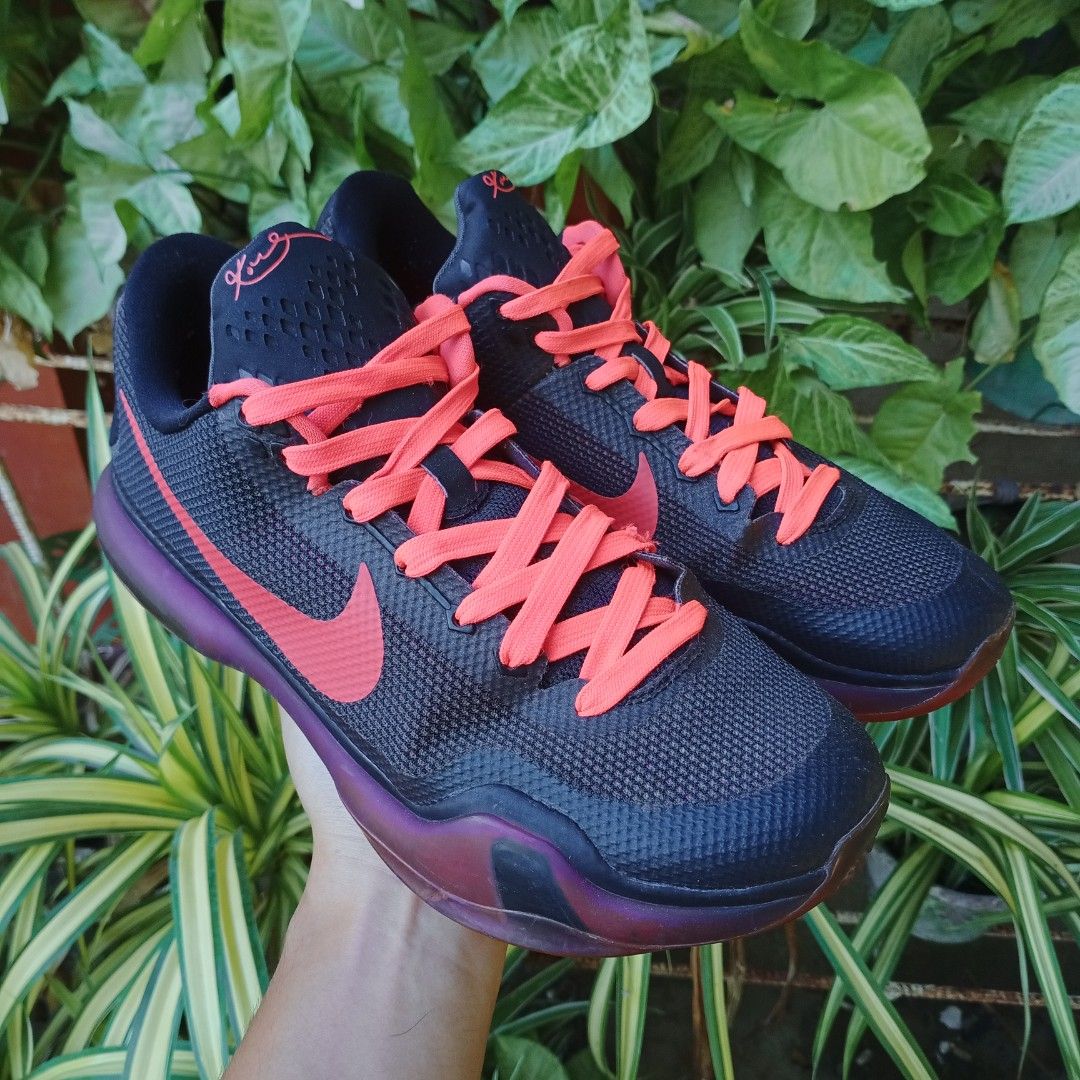 Kobe 10 hotsell red and black