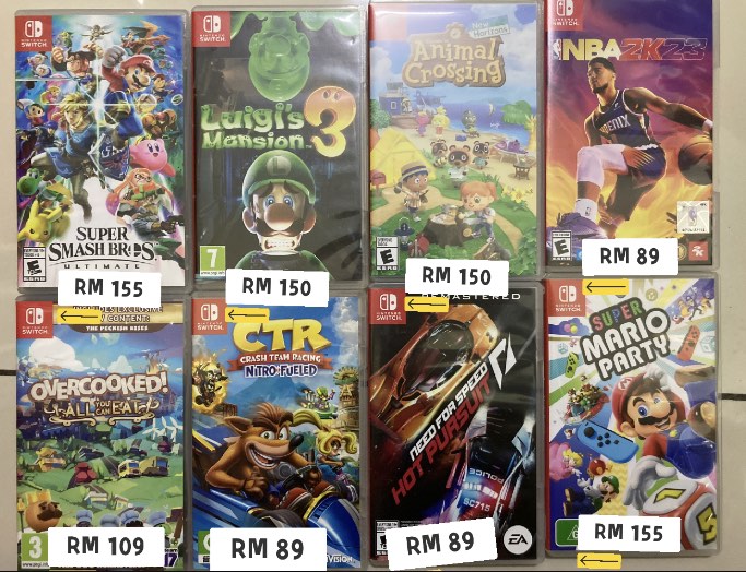 Hot deals hotsell switch games