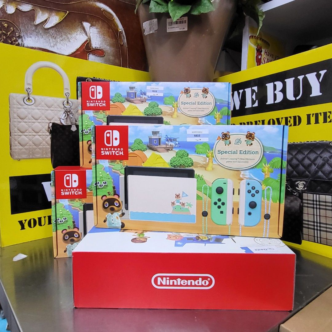 NINTENDO Switch HAC 001 01 Animal Crossing New Horizons Special