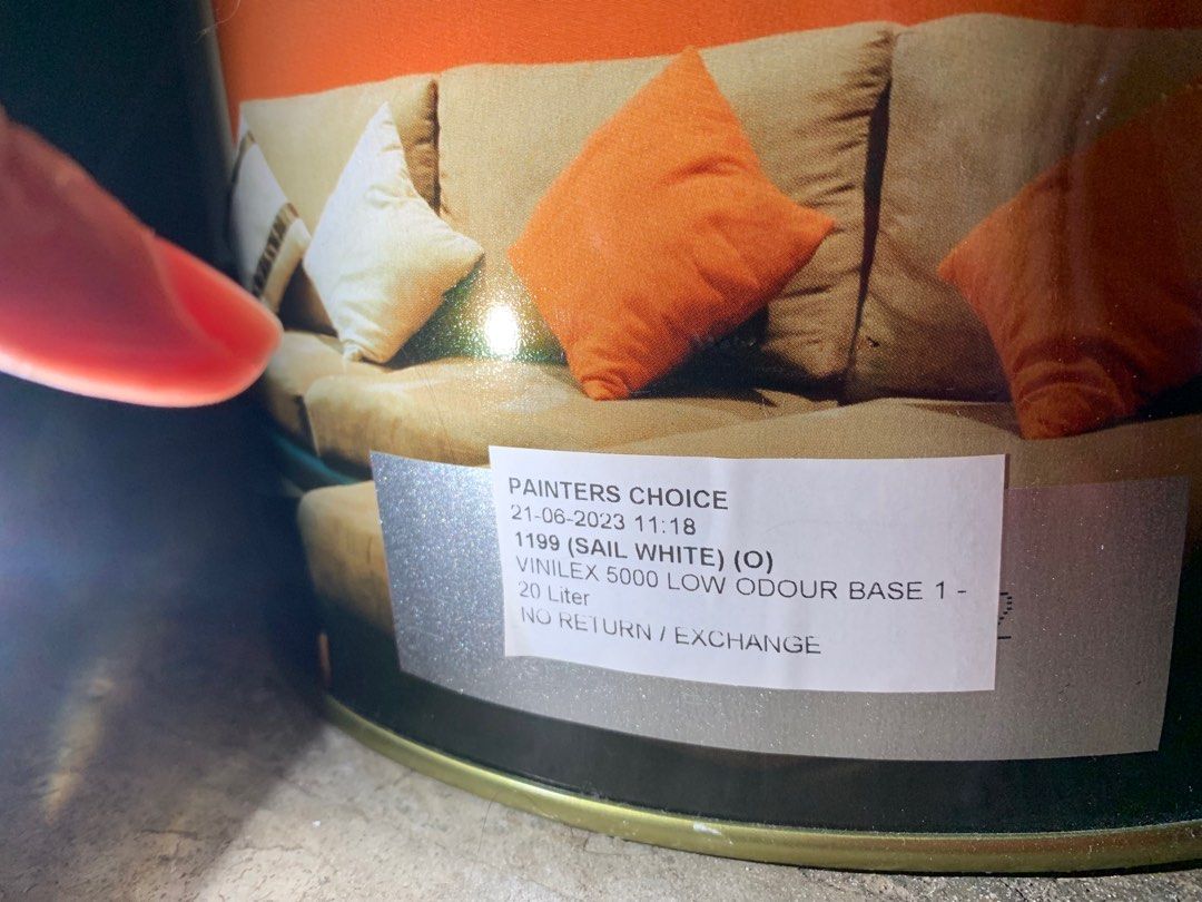 Nippon Paint 20L sail white1199, Furniture & Home Living, Cleaning